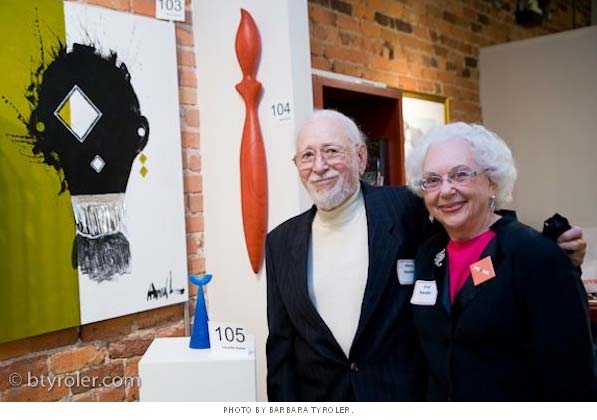 Murry and Enid at FrAnk Gallery Gala