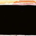 <strong>Hudson Valley Sunset #5</strong><br />
acrylic on canvas 22” X 30” Hudson Valley Sunset #5