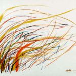 <strong>Grasses #1</strong><br />watercolor on paper 30” X 38” <strong>SOLD</strong> Grasses #1