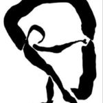 <strong>Sisyphus #4</strong><br />
ink on paper 28” X 32” framed Sisyphus #4