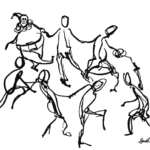 <strong> The Dance  </strong><br />23in X 29in The Dance