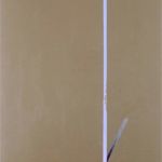 <strong>Undial #1</strong><br />acrylic on canvas 40” X 30” Undial #1