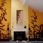 <strong>  Undial #5</strong><br />acrylic on canvas 73”X27” <strong>SOLD</strong> Undial #5