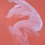 <strong>Andromeda</strong><br />47in x 30in - Acrylic - Prismacolor pencil on linen <strong> SOLD </strong> Andromeda - acrylic and pencil on paper