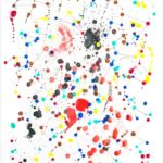 <strong>Connectivity Multi Values #2 </strong><br />
acrylic on canvas 34" X 24" Connectivity - Multi Values #2