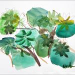 <strong>Mountain Shrub</strong> <br />32.5" X 40"   <strong>SOLD</strong> Mountain Shrub